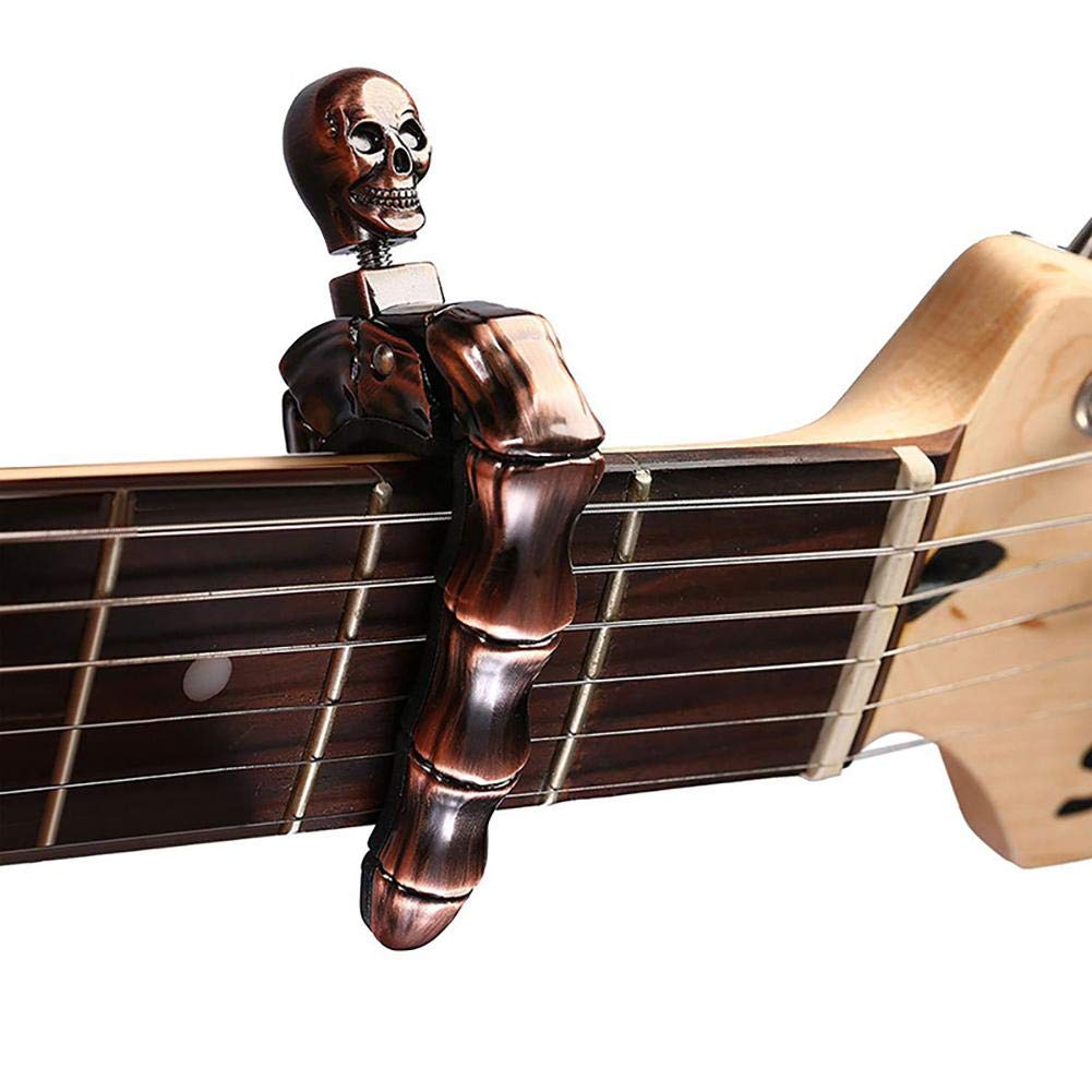 Musical Instrument Art - Capo de guitarra con diseño de