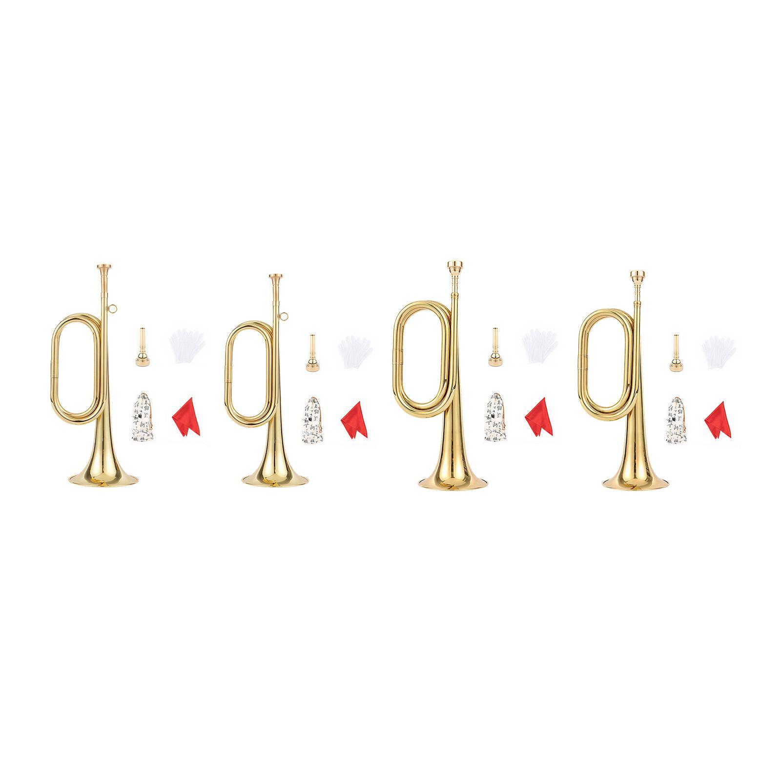 Musical Instrument Bugle - Trompeta, Instrumento Musical Profesional de Latón,