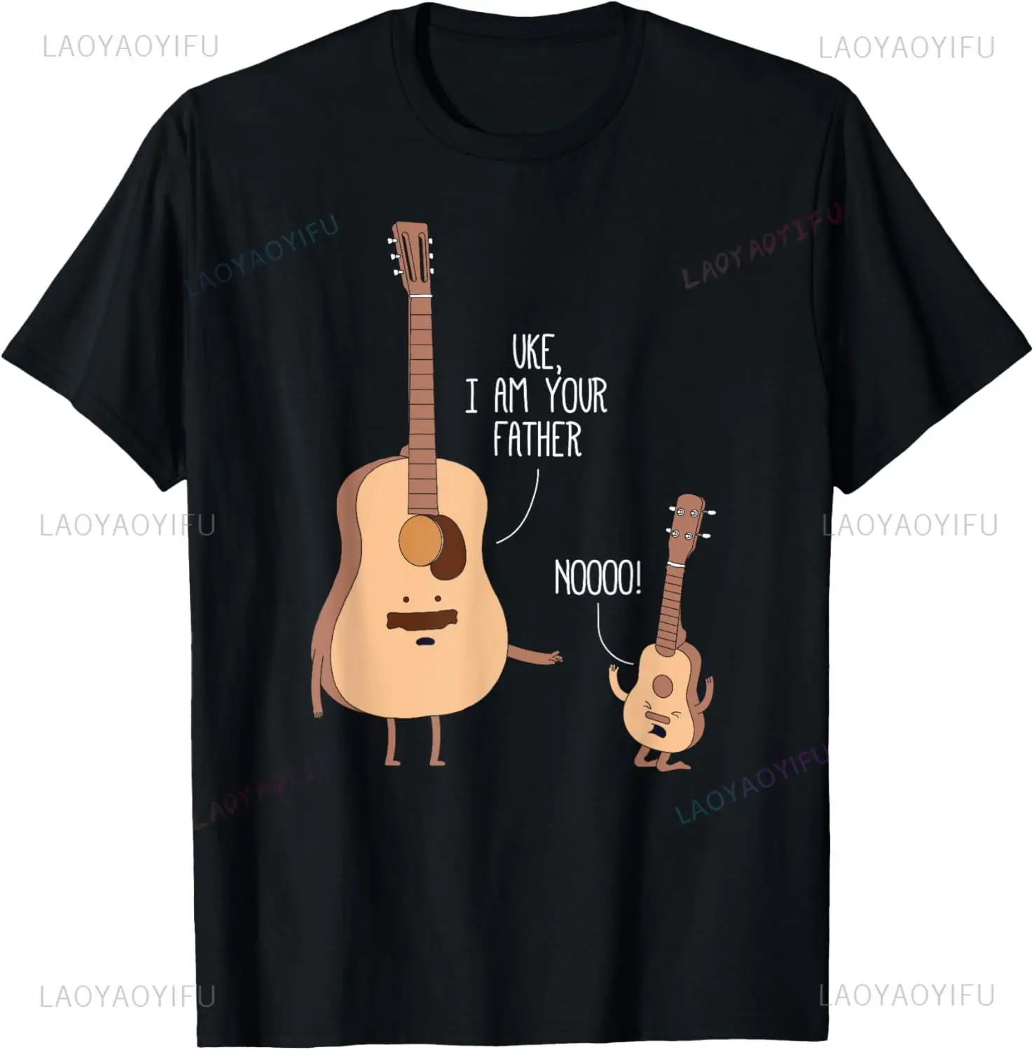 Musical Instrument Art - Camiseta con estampado de Uke I