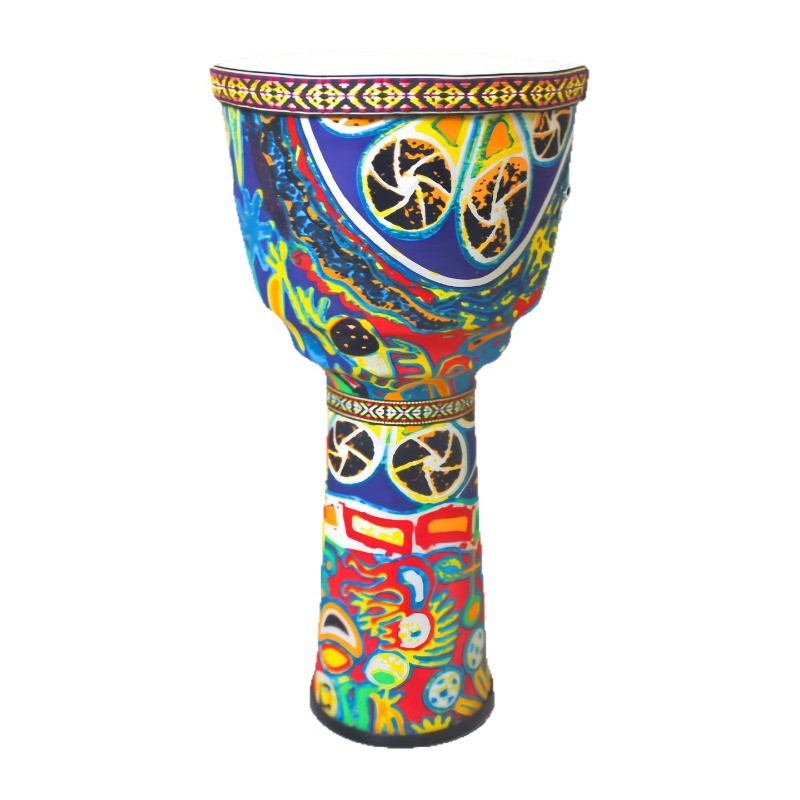 Musical Instrument Art - Tambor Djembe de 10 pulgadas, tambores