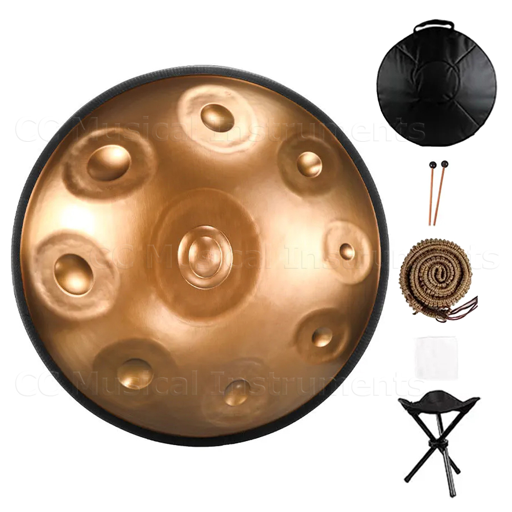 Musical Instrument Handpan - Tambor Handpan para meditación de yoga,