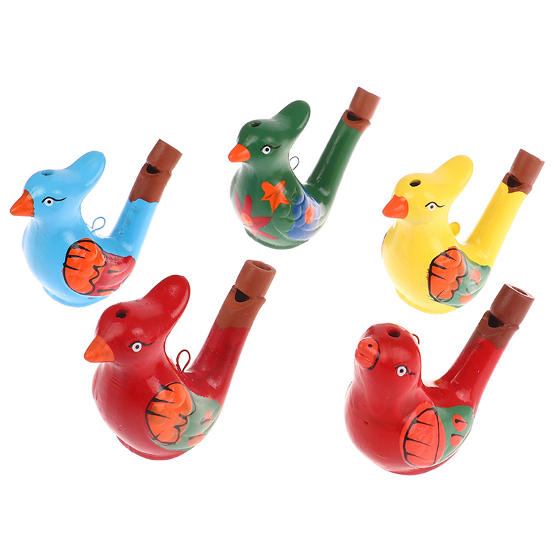 Musical Instrument In Drawing - Silbato de pájaro acuático con dibujo