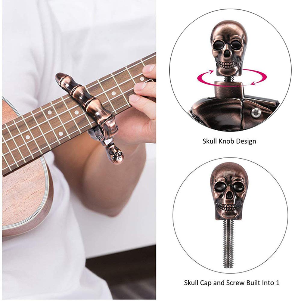 Capo de guitarra con diseño de - Musical Instrument Art reseña y precio