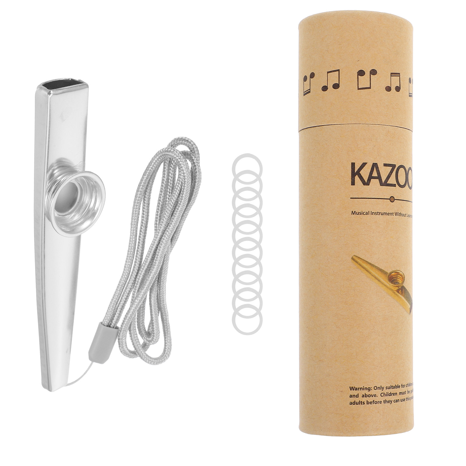 Juego de Kazoo Metálico Portát - Musical Instrument Music reseña y precio