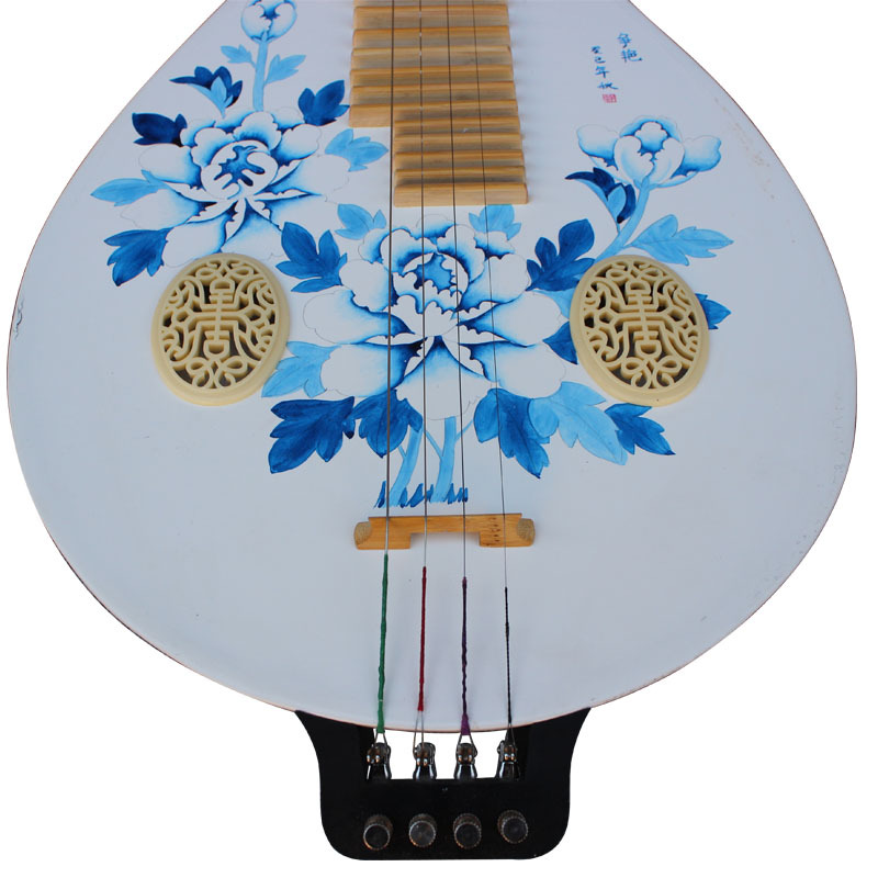 Liuqin de Porcelana Blanca y A - Musical Instrument Music reseña y precio