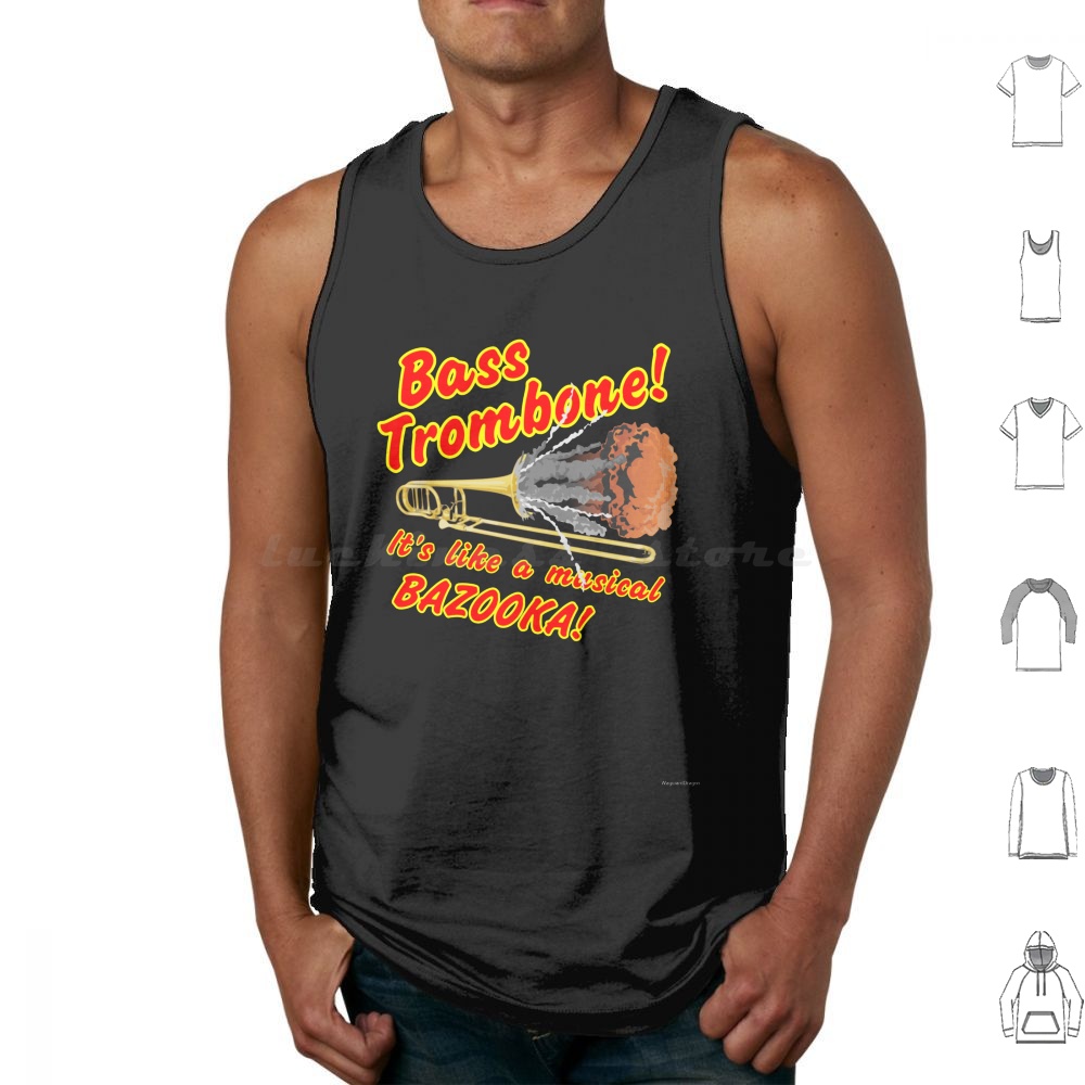 Camisetas sin mangas Bazooka M - Musical Instrument Bazooka reseña y precio