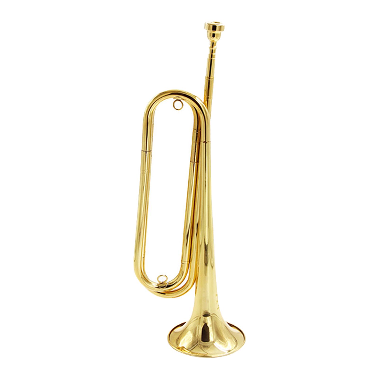 Trompeta de caballería de corn - Musical Instrument Bugle reseña y precio