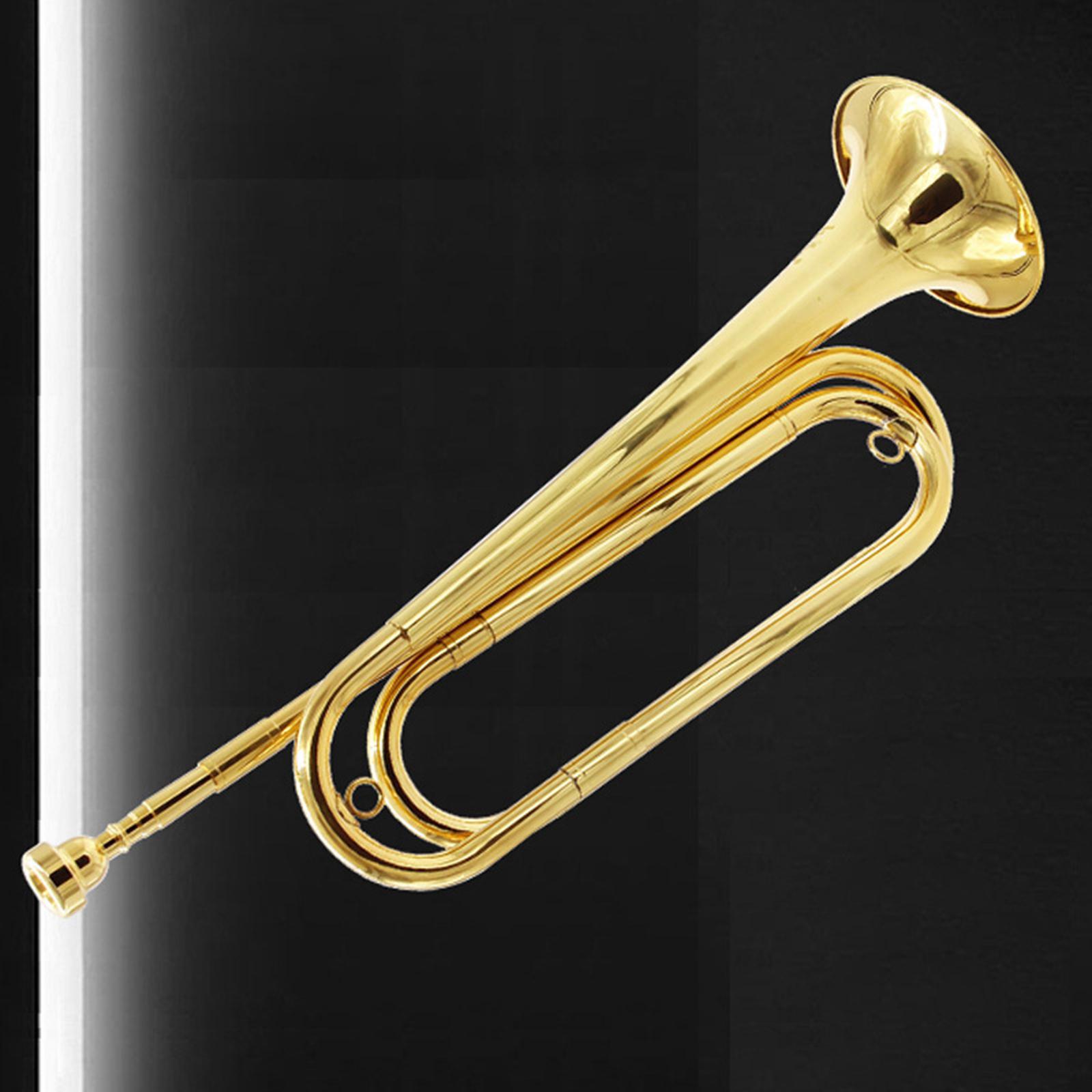 Trompeta de caballería de corn - Musical Instrument Bugle reseña y precio