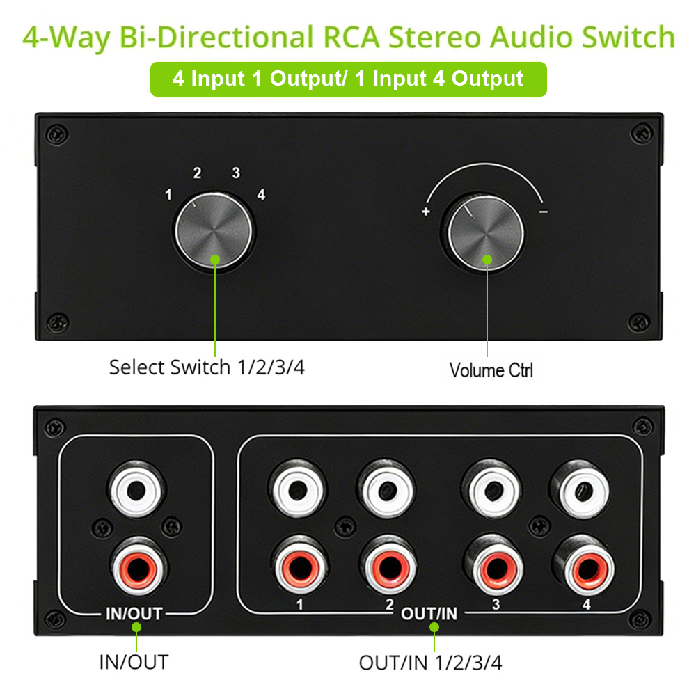 Conmutador de Audio estéreo RC - Musical Instrument Vector reseña y precio