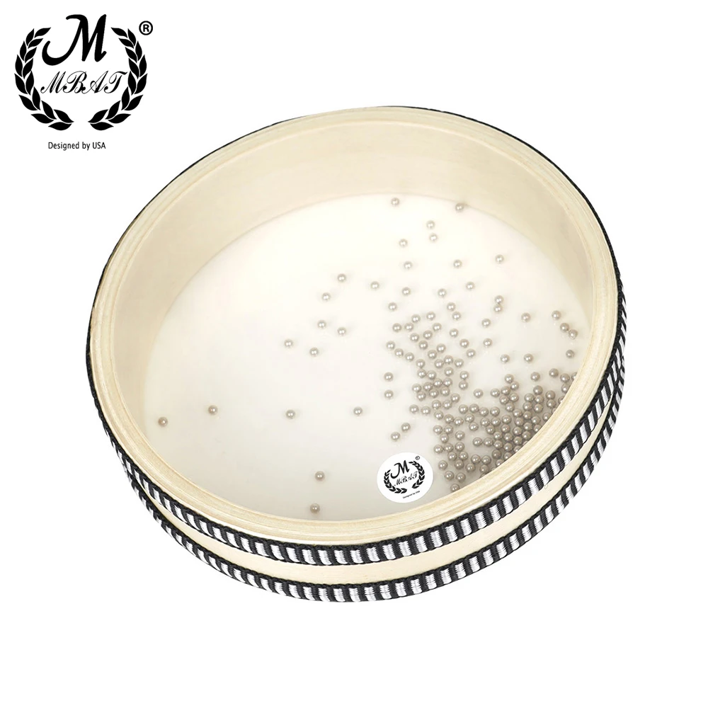 M MBAT-tambor de mano con cuen - Musical Instrument Art reseña y precio
