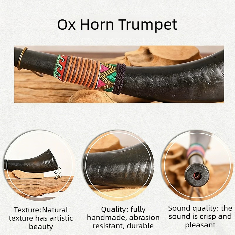 Trompeta de Cuerno de Buey Hec - Musical Instrument Bugle reseña y precio